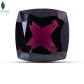 Front view of Garnet Gemstone with natural red brilliance