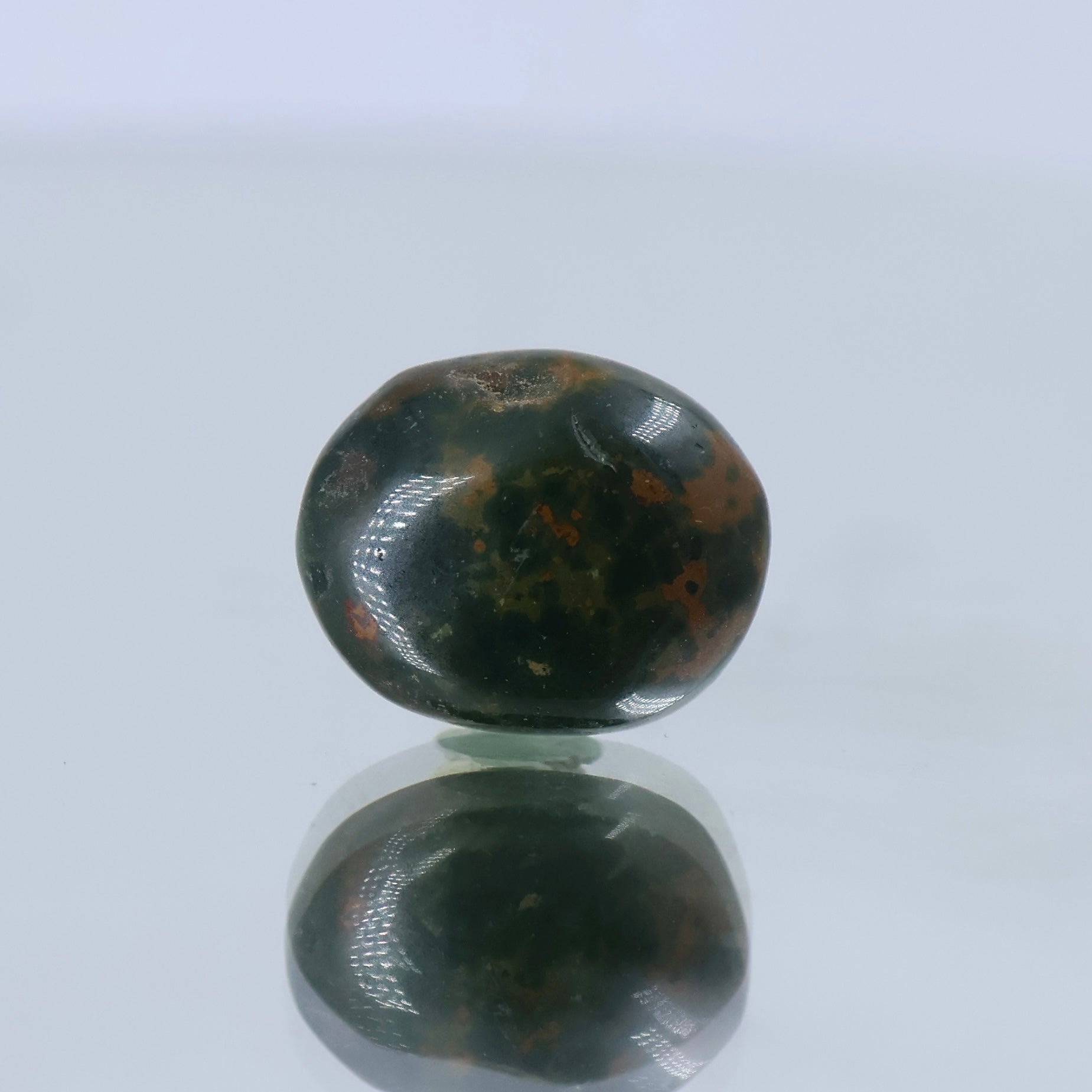 natural bloodstone crystal