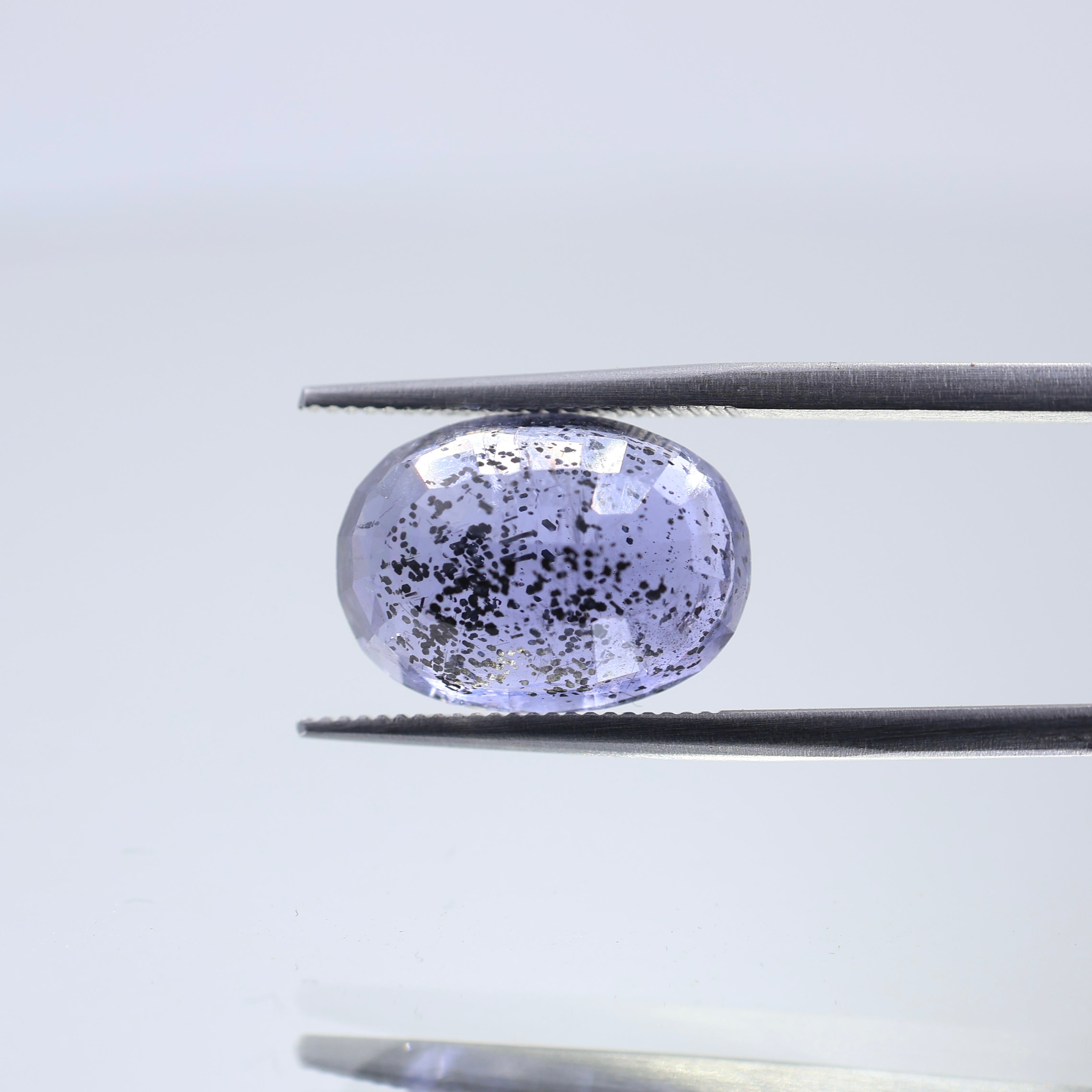 Genuine Iolite Gemstone with Medium Blue Violet Colour