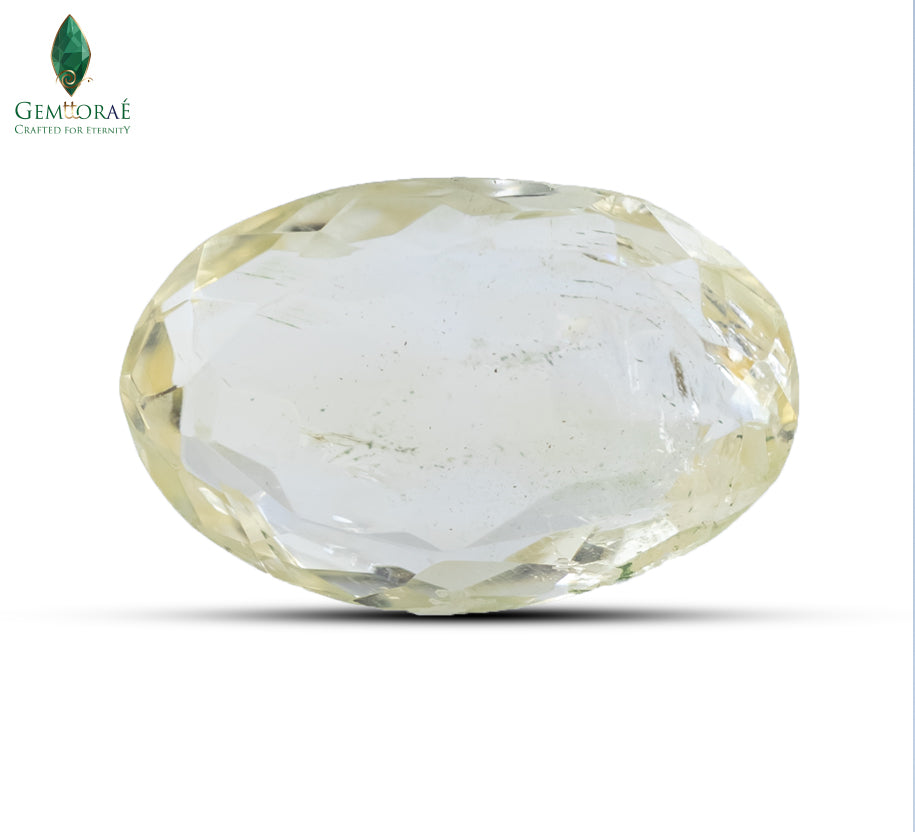 Golden Natural Citrine with polished transparent finish