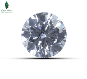 front veiw of lab grown diamond