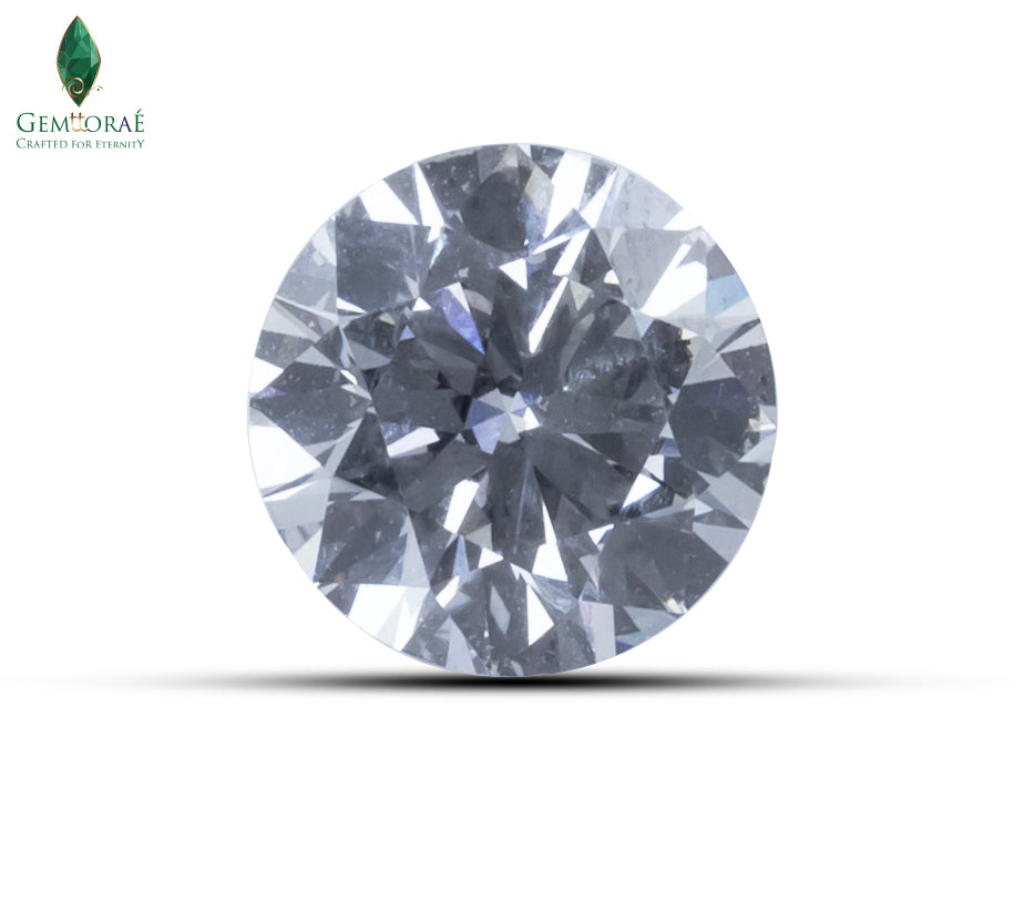 front veiw of lab grown diamond