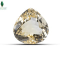 Close-up of Madagascar Dark Citrine showing natural golden brilliance
