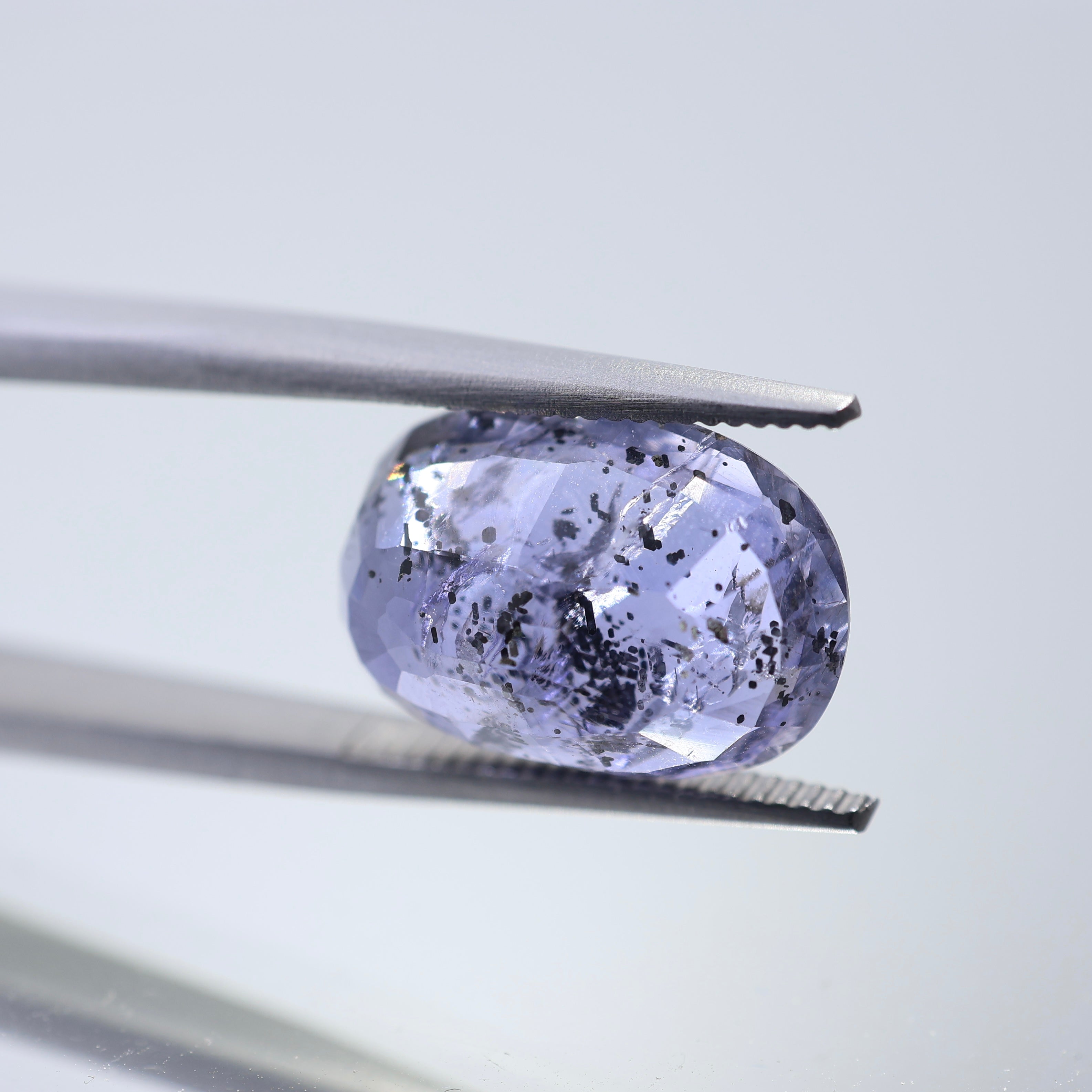 Genuine Medium Blue Violet Iolite Gemstone