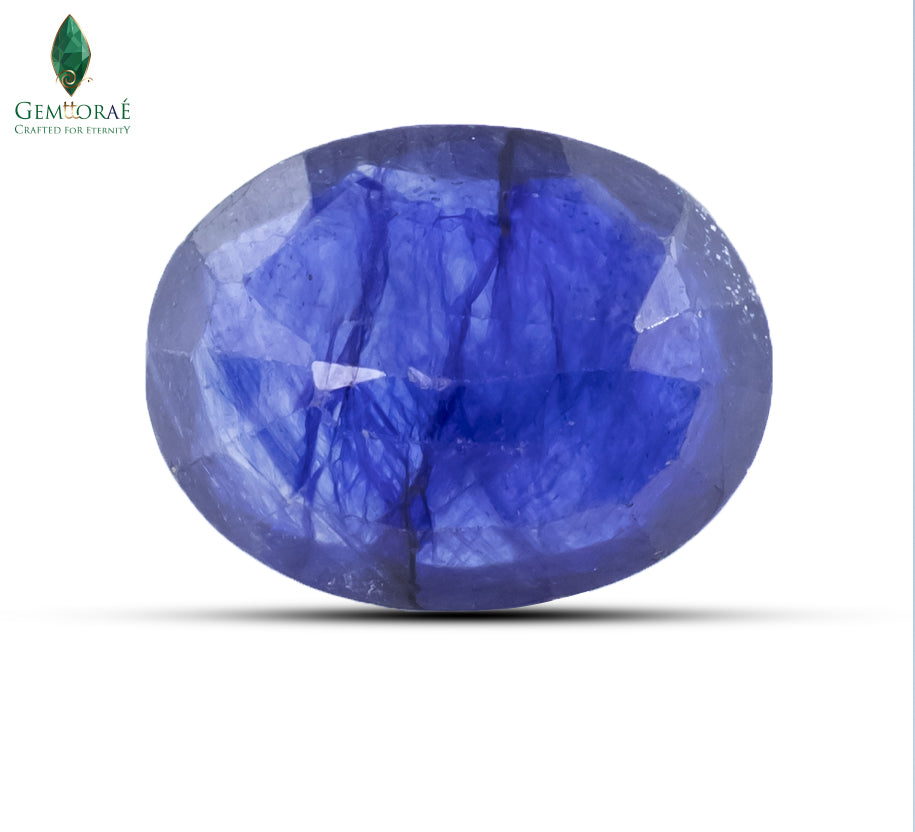 Natural Blue Sapphire Thailand Deep Blue Gemstone