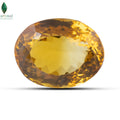 Natural Dark Citrine Deep Amber African Gem Certified