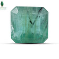 Natural emerald gemstone with vibrant green color