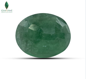 Natural Emerald Stone Deep Vivid Bluish Green Certified