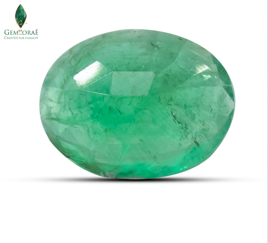 Natural Emerald Stone Zambian Deep Vivid Green