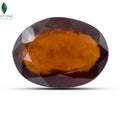 front view of garnet stone