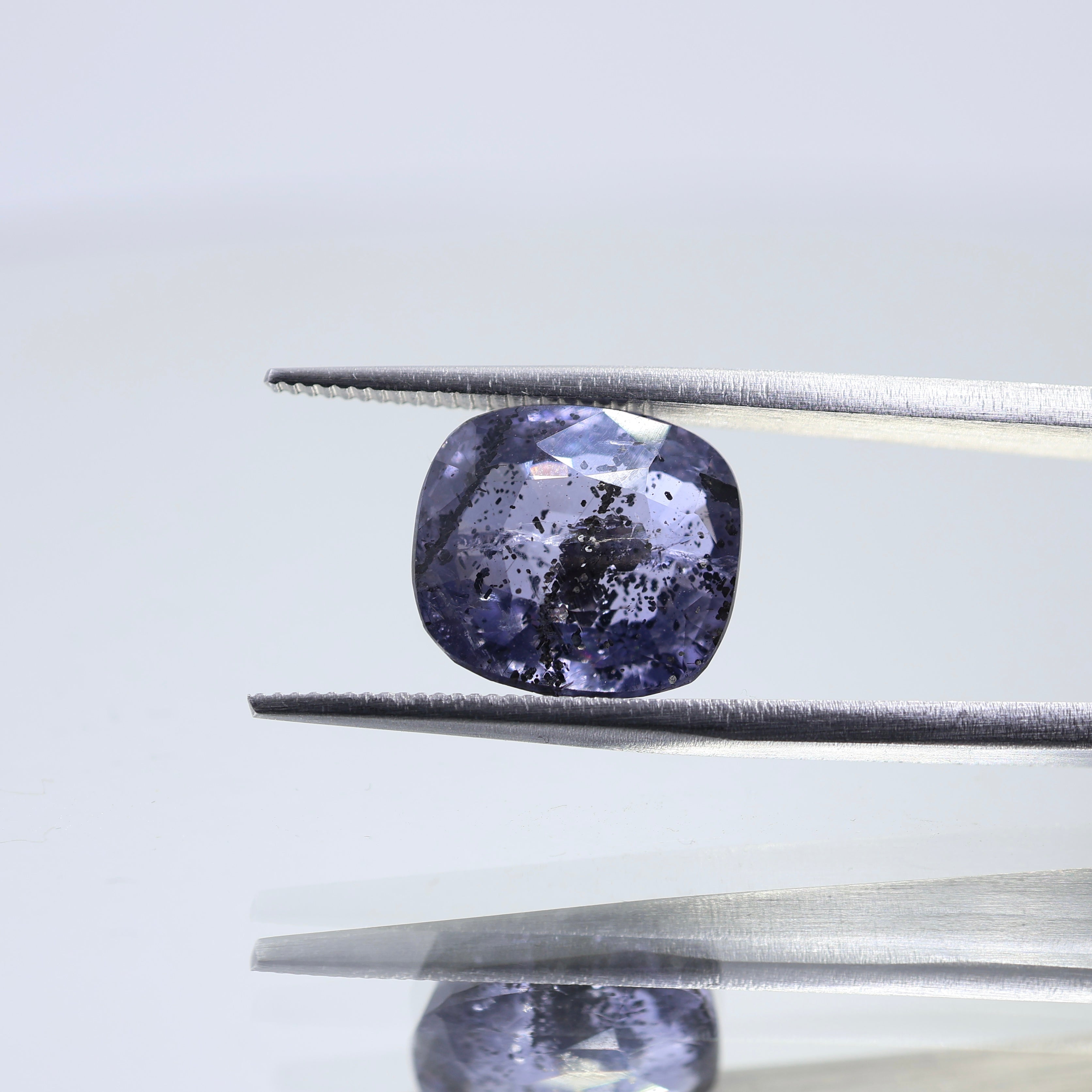 Natural Indian Iolite Medium Blue Violet Stone