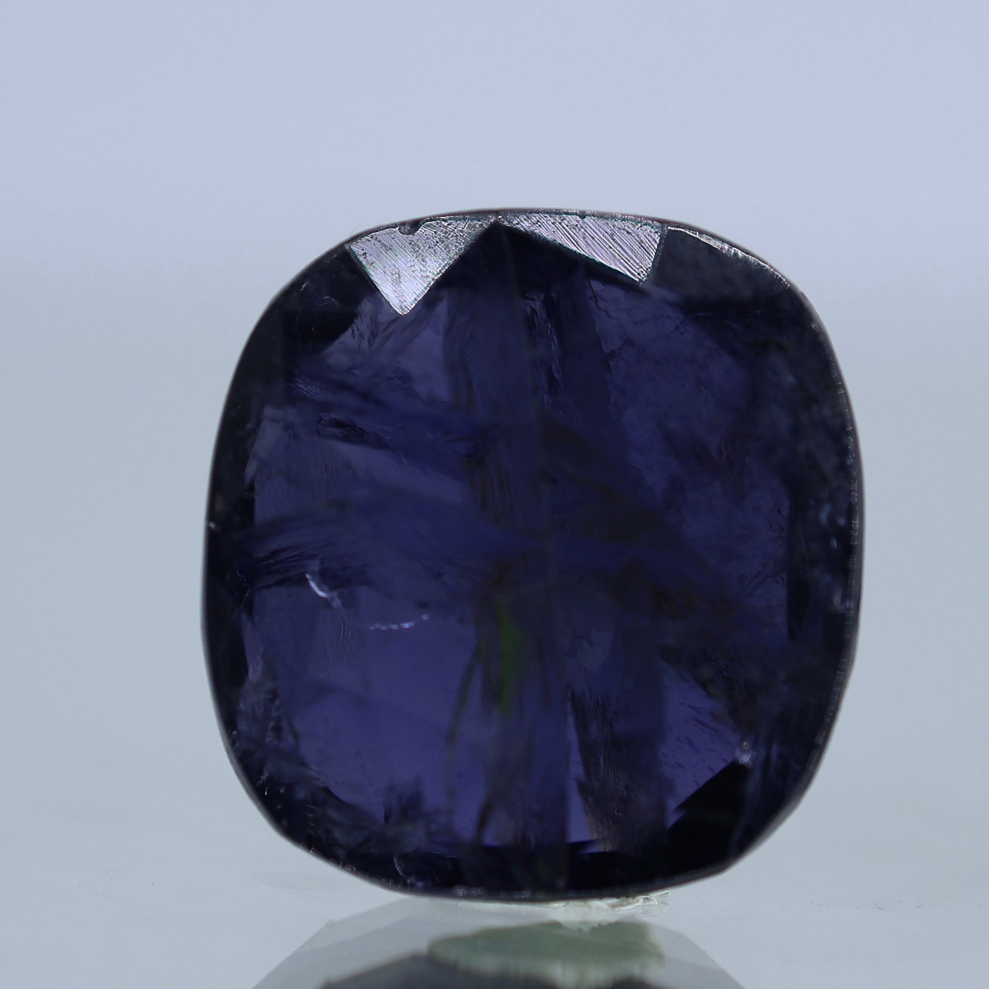 Natural Indian Iolite Stone Neeli Stone Certified Gemstone