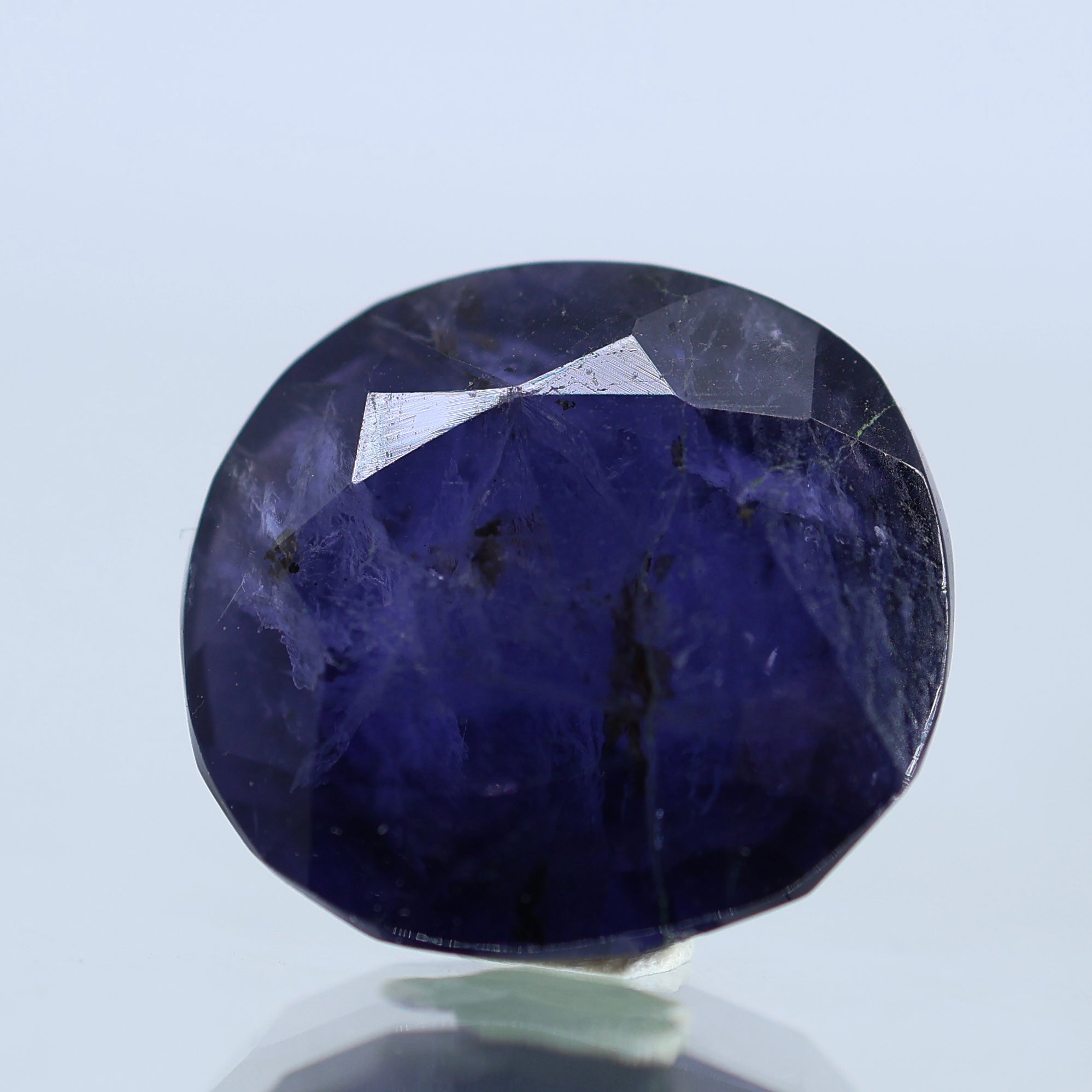 Natural Indian Iolite Stone Neeli Stone Certified Gemstone