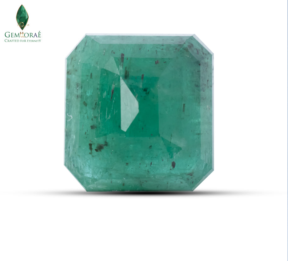 Natural Panna stone with rich green hue