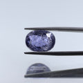 Oval Natural Indian Iolite with Medium Blue Violet Colou