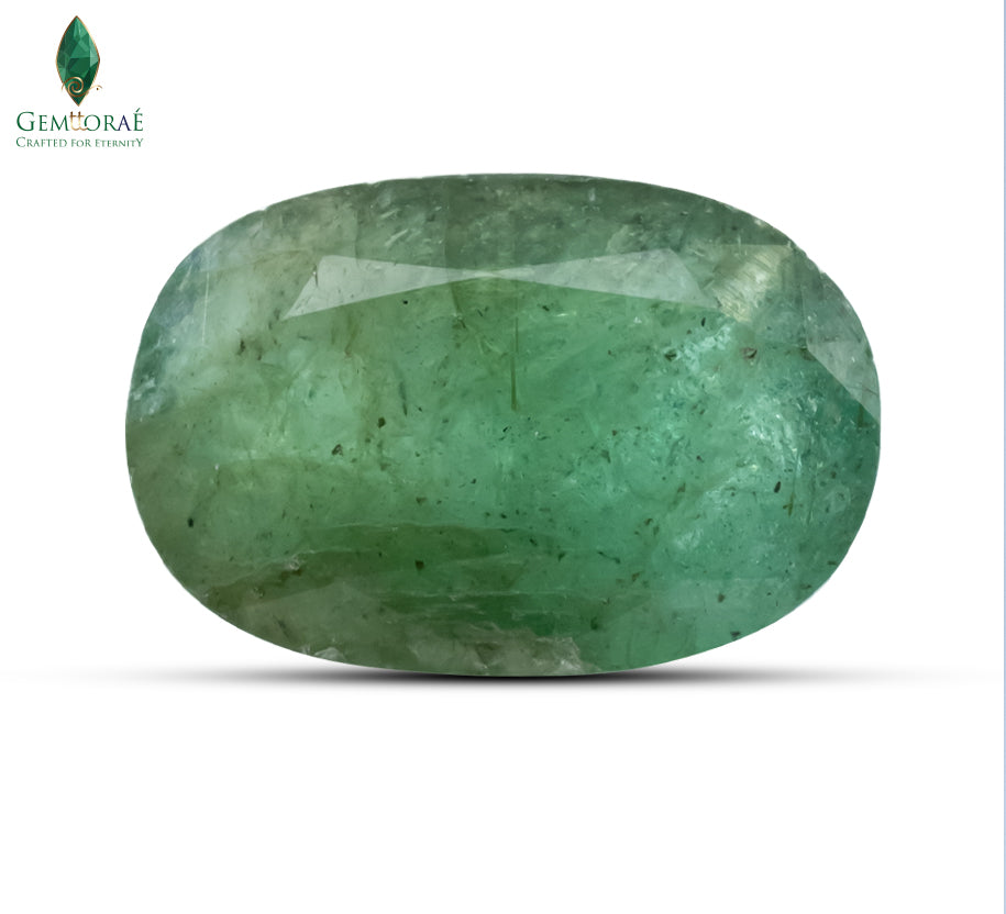 Panna Stone Deep Green Zambian Emerald Kagem Certified