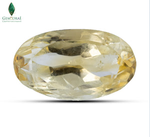 Polished Natural Citrine with rich golden transparency