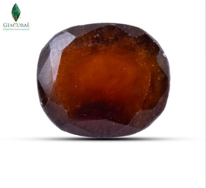 Premium Indian Garnet gemstone displaying rich natural colour