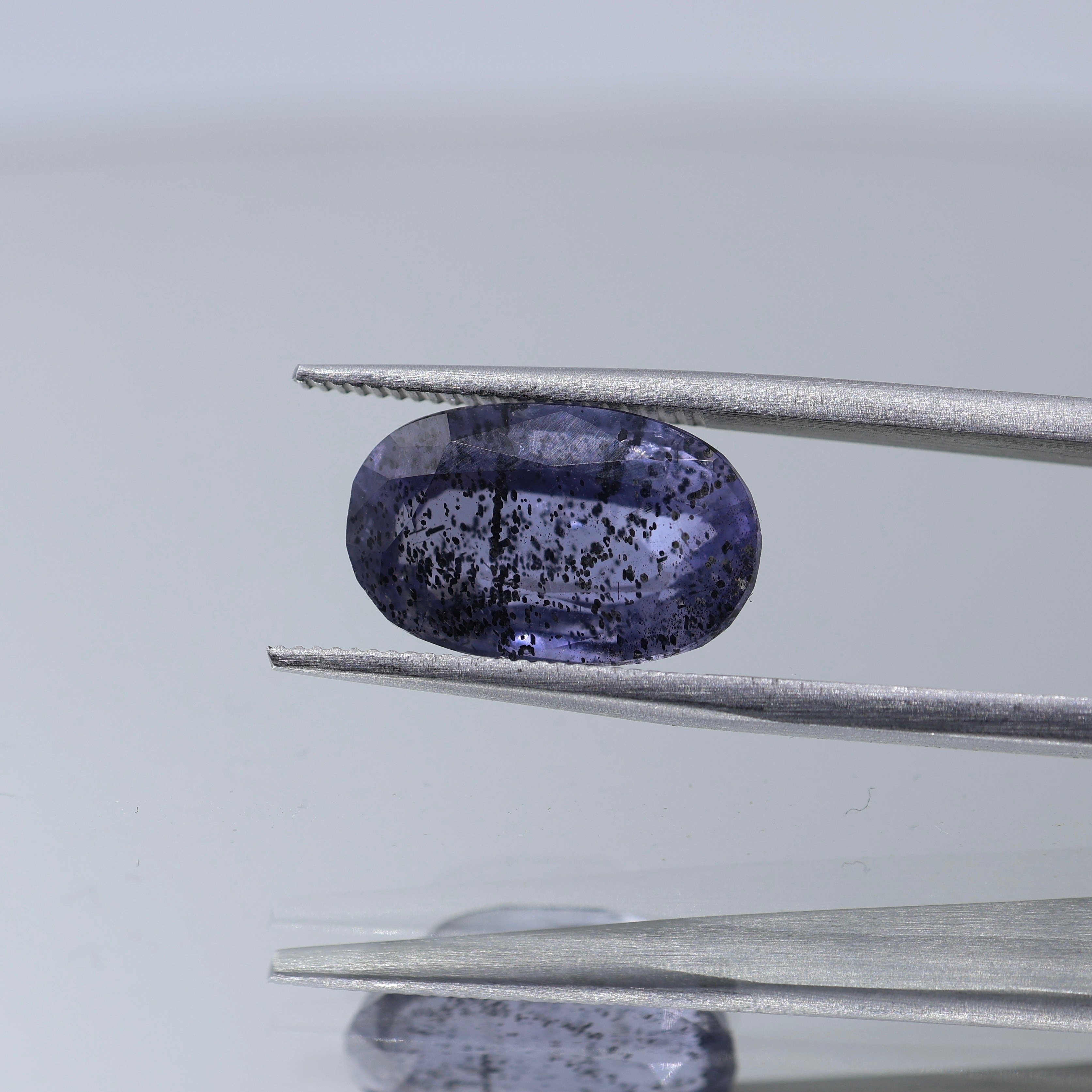Premium Natural Indian Iolite Medium Blue Violet