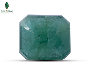 Premium Panna gemstone with polished surface