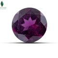Close-up of Premium Rhodolite Garnet showing vibrant natural brilliance