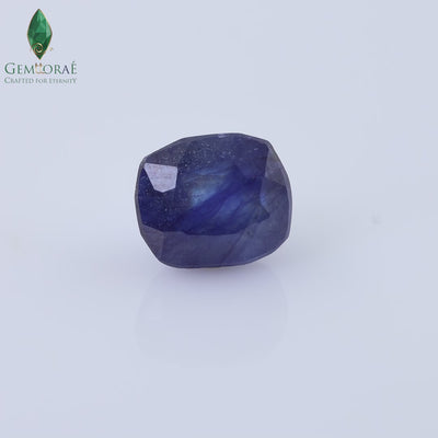 Certified Neelam Ratna crystal with polished finish