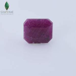 Video of genuine Manik Stone showing natural colour under rotating light