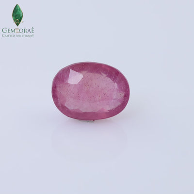 Manik stone selection with premium pink gemstones