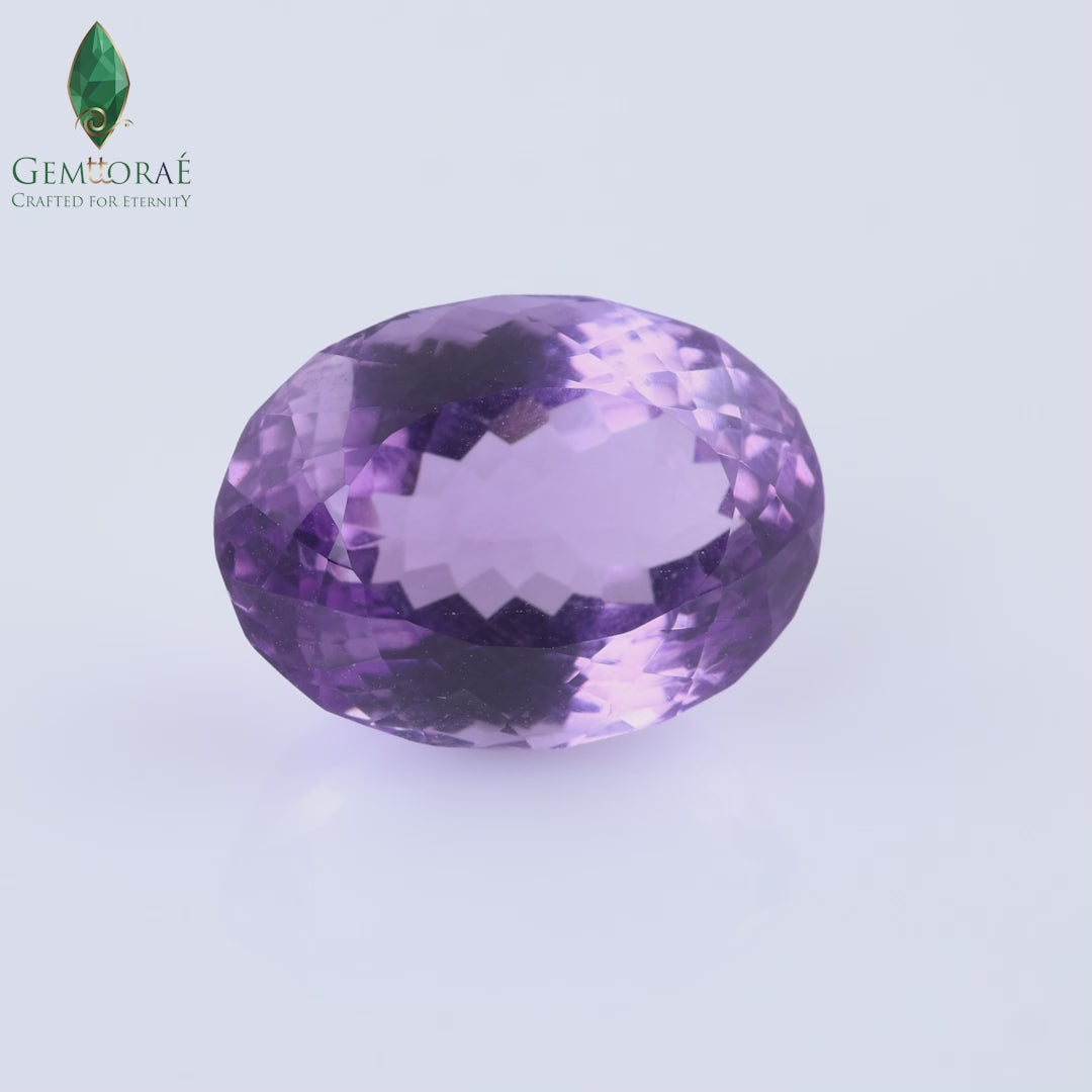 Video of Amethyst Crystal in rotating product display