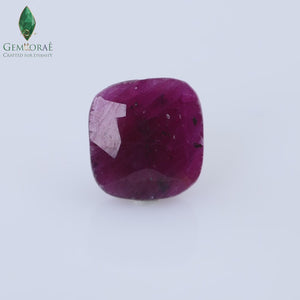 Video of genuine Ruby Stone captured under rotating illumination