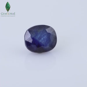 Rare Neelam Ratna with vivid blue brilliance