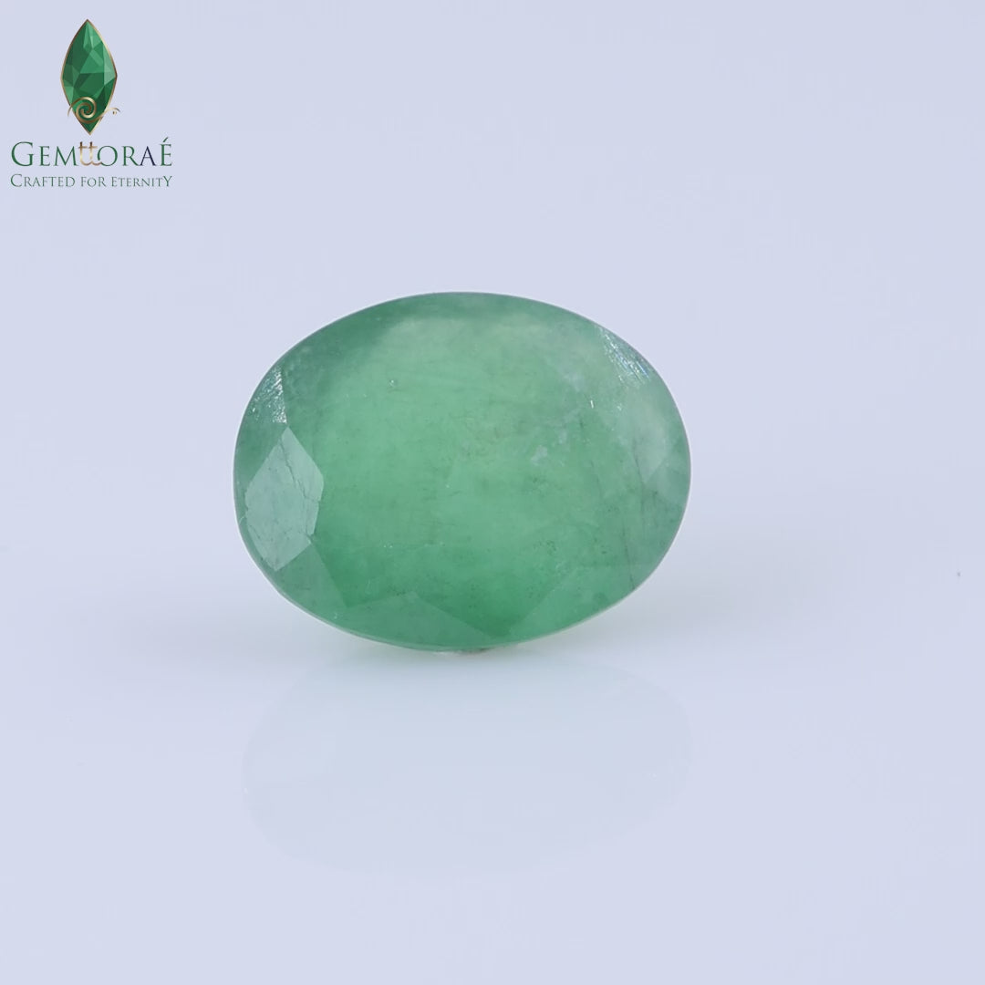 Panna Stone Zambian Emerald Gemstone Natural