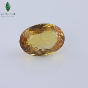 Citrine Birthstone November Natural Dark Citrine