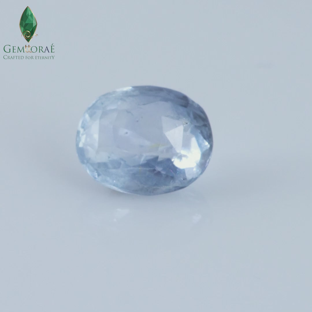 Premium Neelam gemstone with polished finish