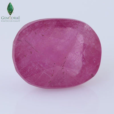 High quality Ruby gemstone with vivid pink color