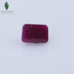 Video of genuine Ruby Stone under rotating light