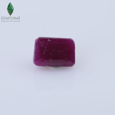 Video of genuine Ruby Stone under rotating light