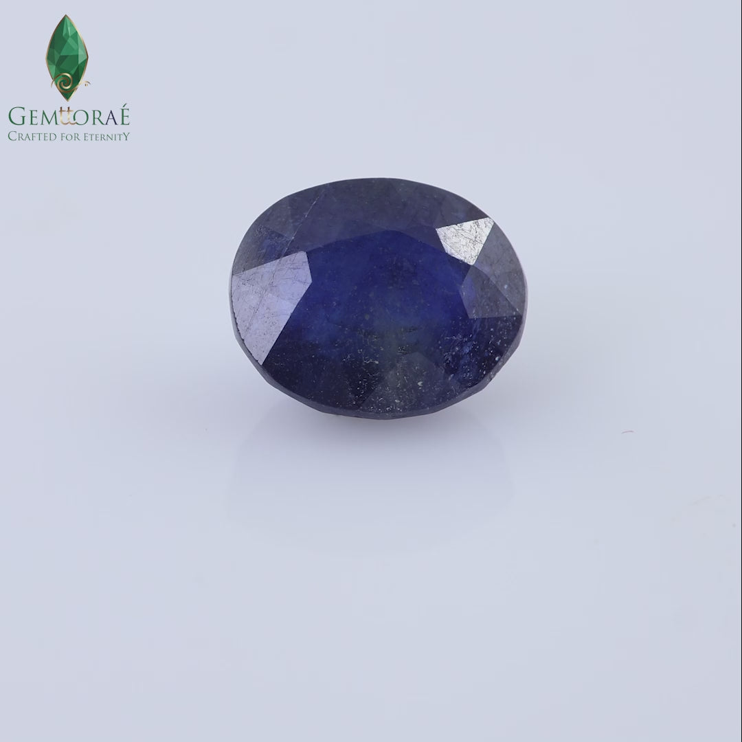 Neelam Ratna sapphire prepared for elegant