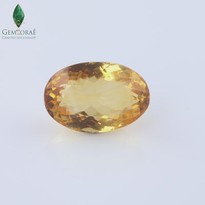 Citrine Birthstone November Dark Brazilian Natural Certified