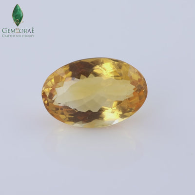 Rotating video of genuine Citrine Crystals under studio lighting