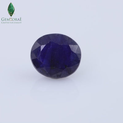 Video of Natural Thailand Blue Sapphire under rotating light