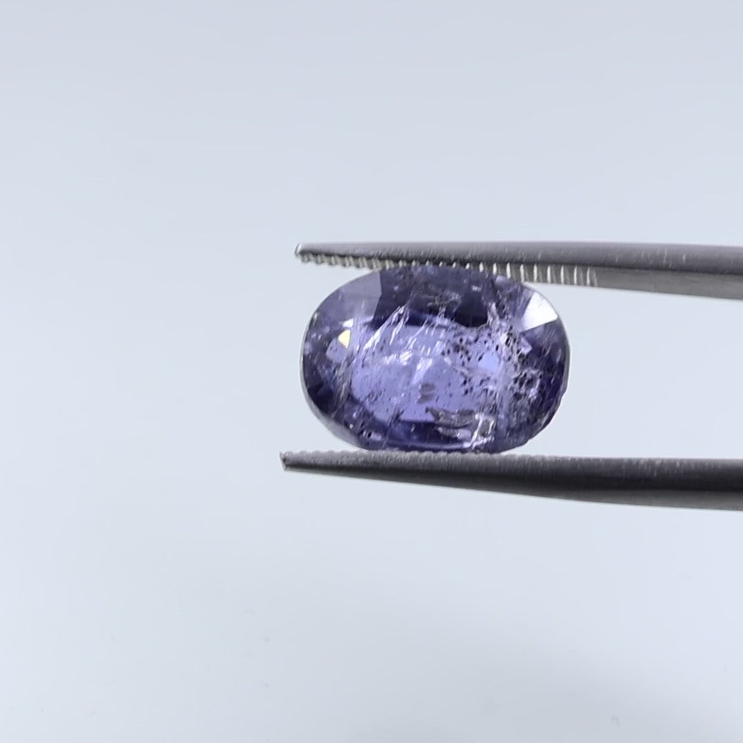 Authentic Neeli Stone with Natural Blue Violet Tone