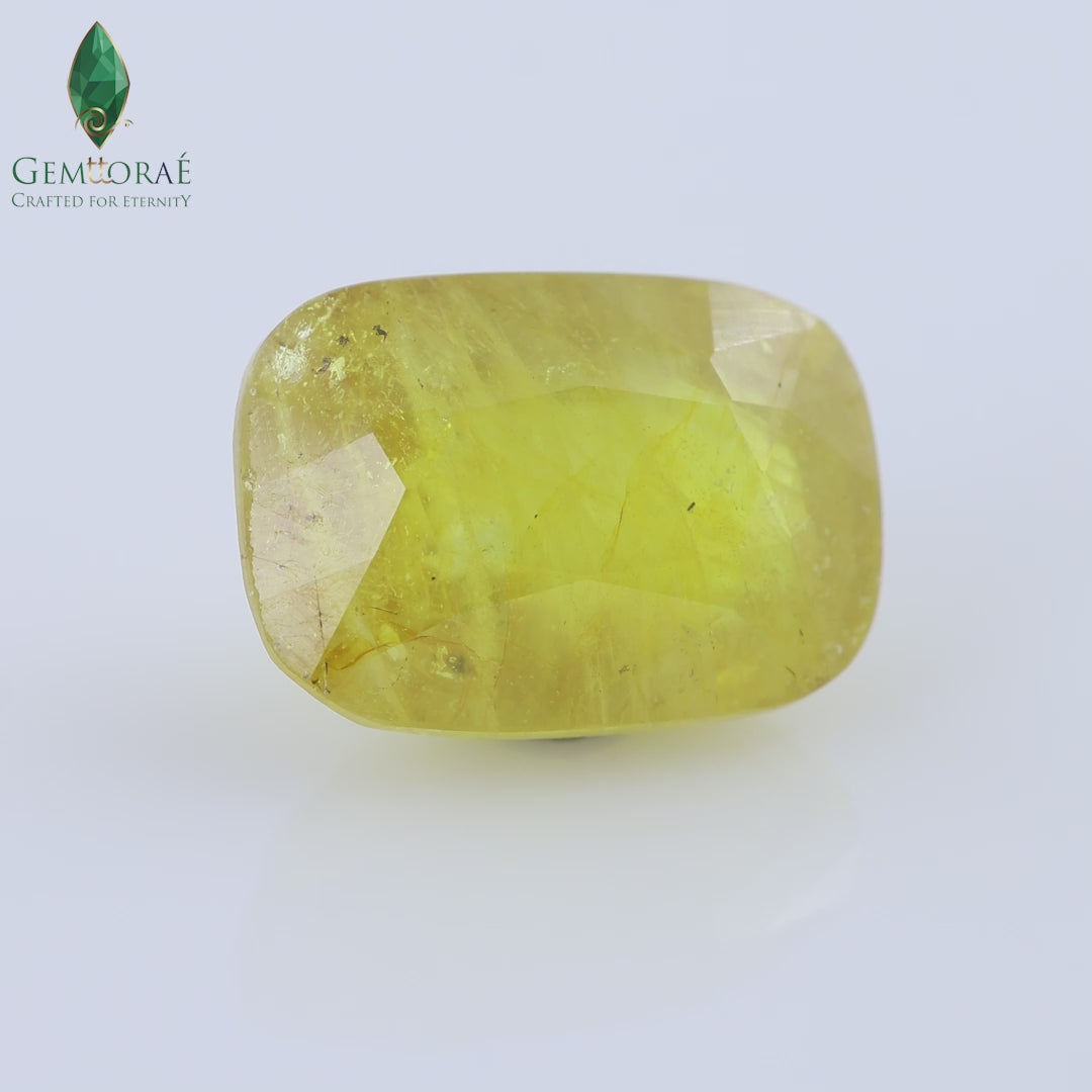 Clarity Enhanced Pukhraj Stone