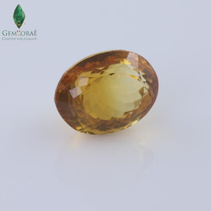 Citrine Birthstone November Dark African Natural Certified