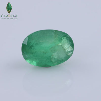 Panna Stone Natural Emerald Zambian Vivid Certified
