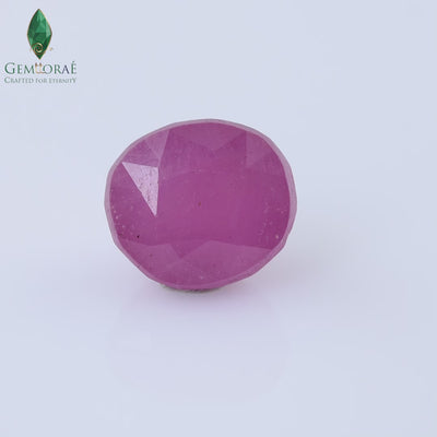 Handpicked Ruby gemstone with beautiful red tone
