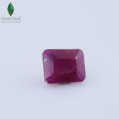 Video of Ruby Gemstone in rotating display