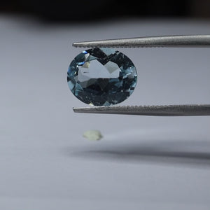 Sky Blue Topaz Natural Brazilian Pale Luminous Certified