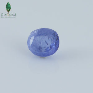 Fine Neelam stone with eye-clean clarity