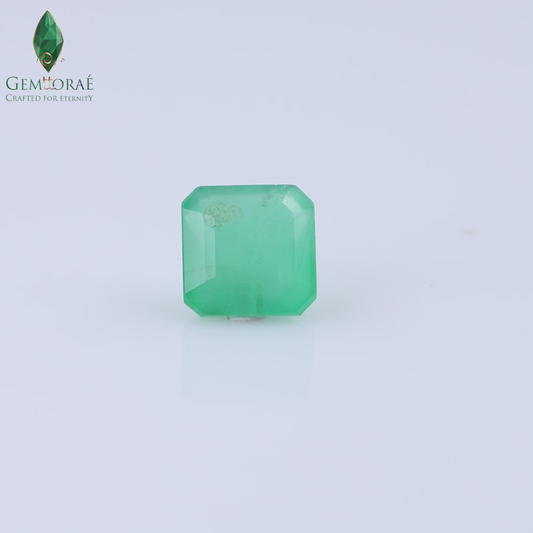 Panna Stone Zambian Emerald Gemstone Natural
